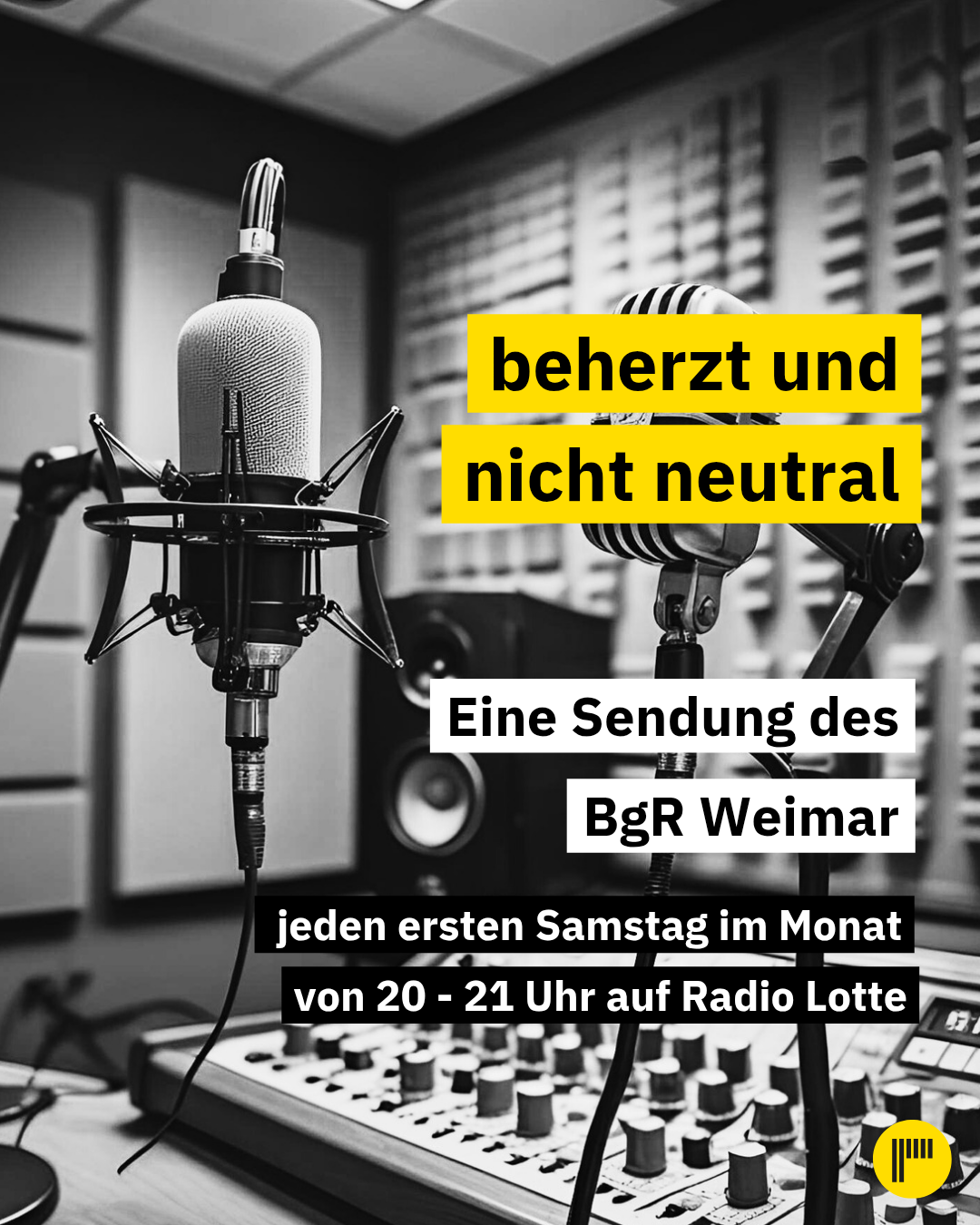 Aufruf mit Bild vom Sendeplatz Radio Lotte