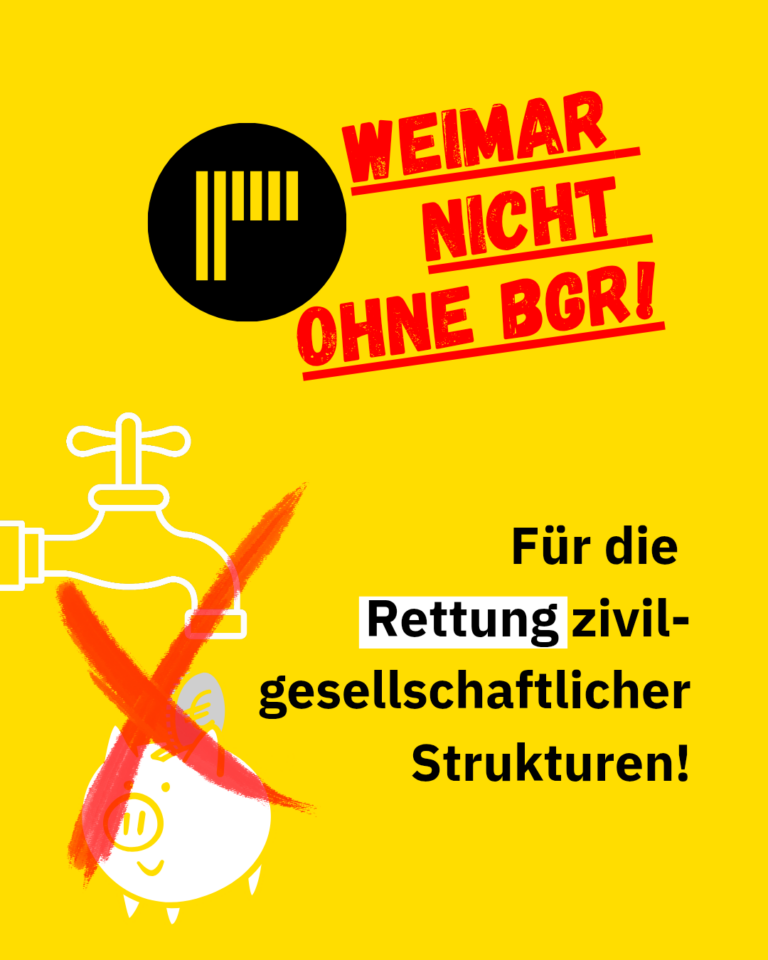 Post: Weimar nicht ohne BgR