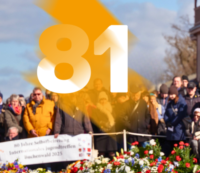 Grafik zum 81. Tag der Befreiunng Buchenwald