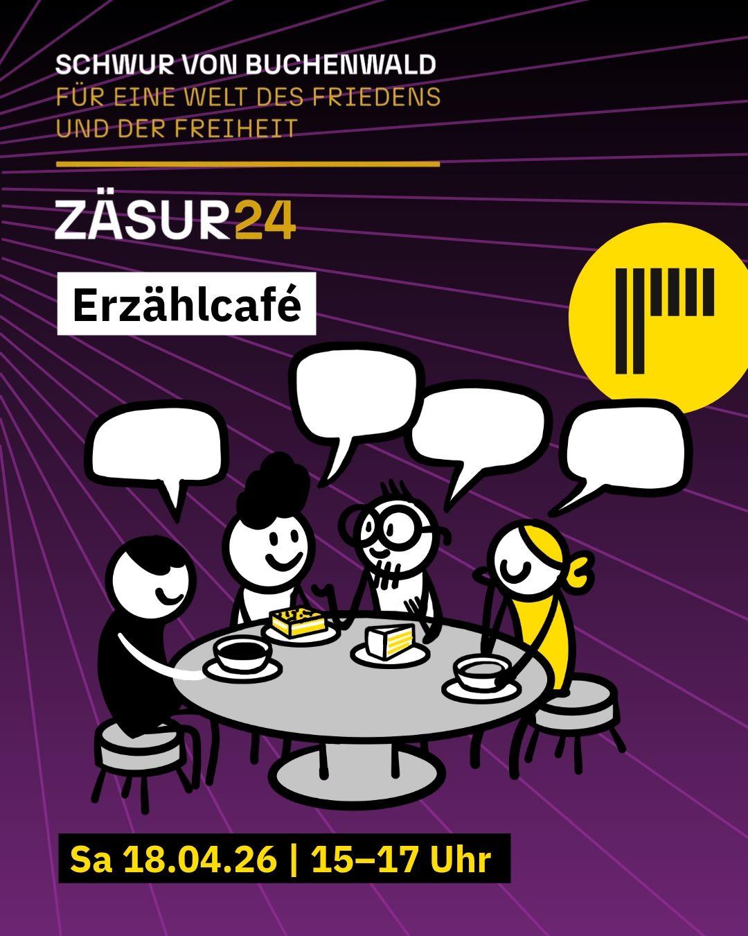 Sharepic Zäsur Gesprächscafé
