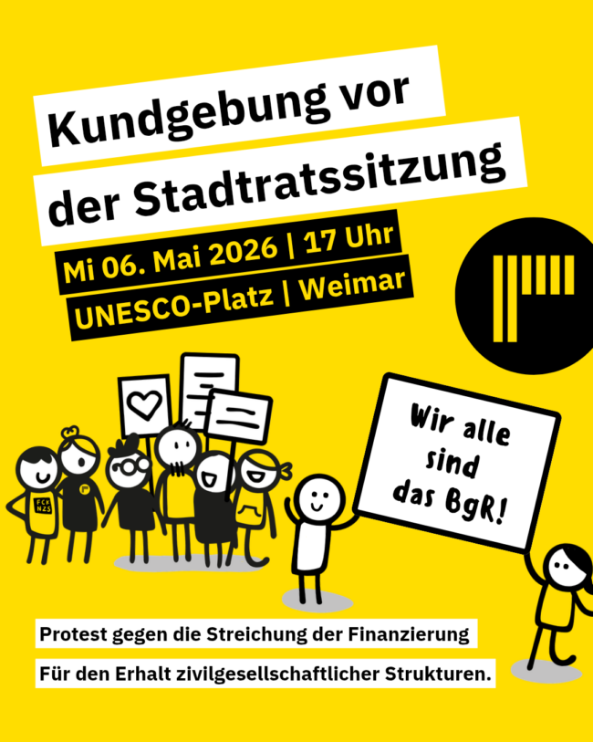 Sharepic zur Kundgebung vor Stadtratssitzung