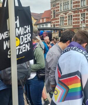 Foto von der Demo